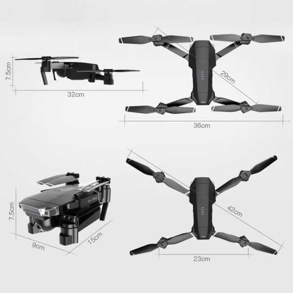 ⁦JOY DRONE SG901 רחפן עם 2 סוללות⁩ – תמונה ⁦3⁩