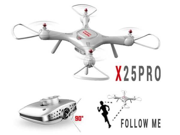 ⁦רחפן Syma X25 PRO עם מצלמת 720P ו-GPS⁩ – תמונה ⁦3⁩
