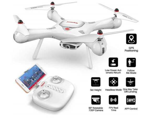 ⁦רחפן Syma X25 PRO עם מצלמת 720P ו-GPS⁩ – תמונה ⁦4⁩