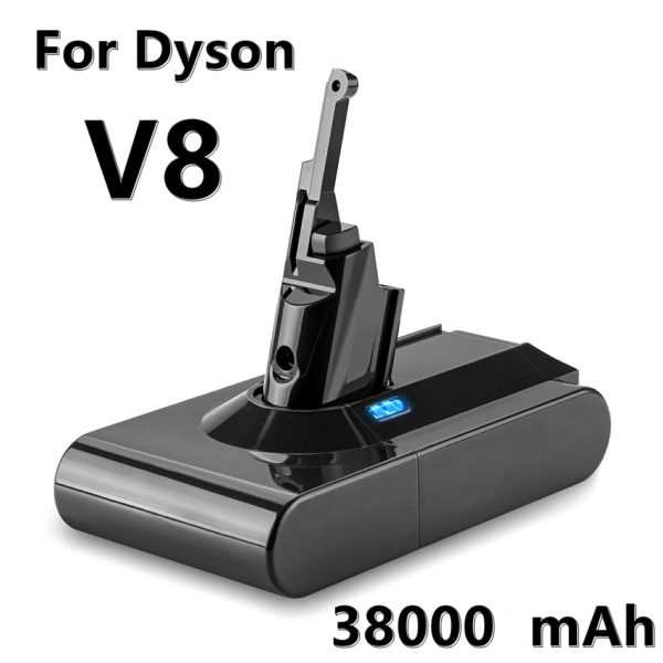 6000mAh 21.6V סוללה להחלפה Dyson V8